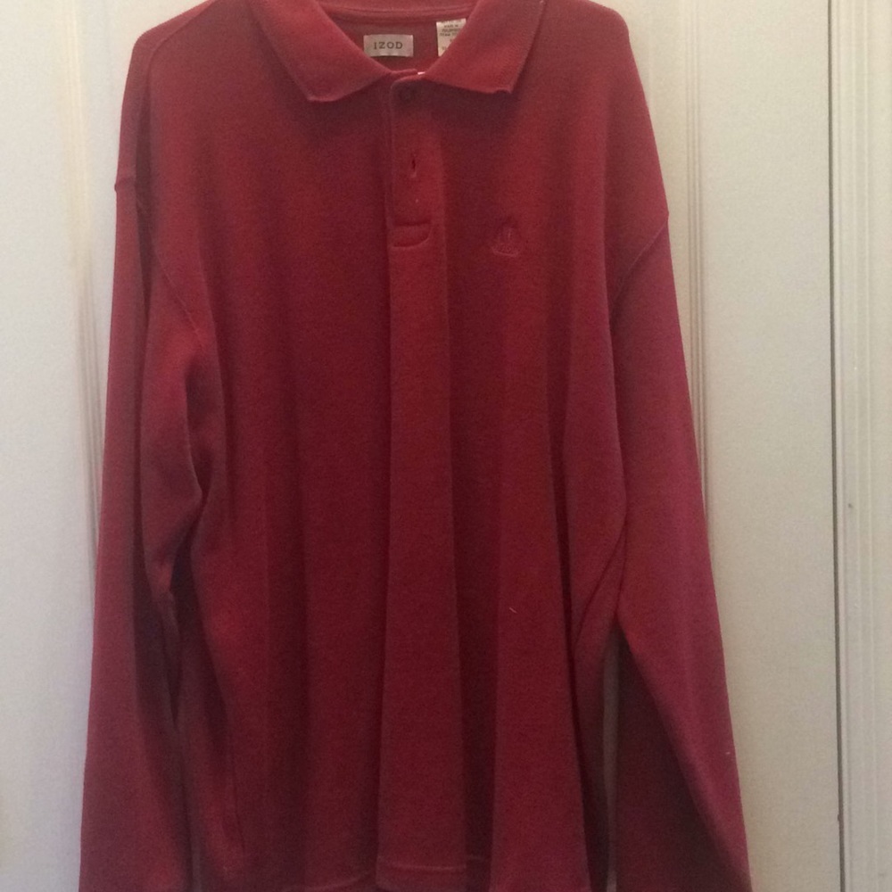 FINAL MARKDOWN MEN’S izod long sleeved sport shirt extra large